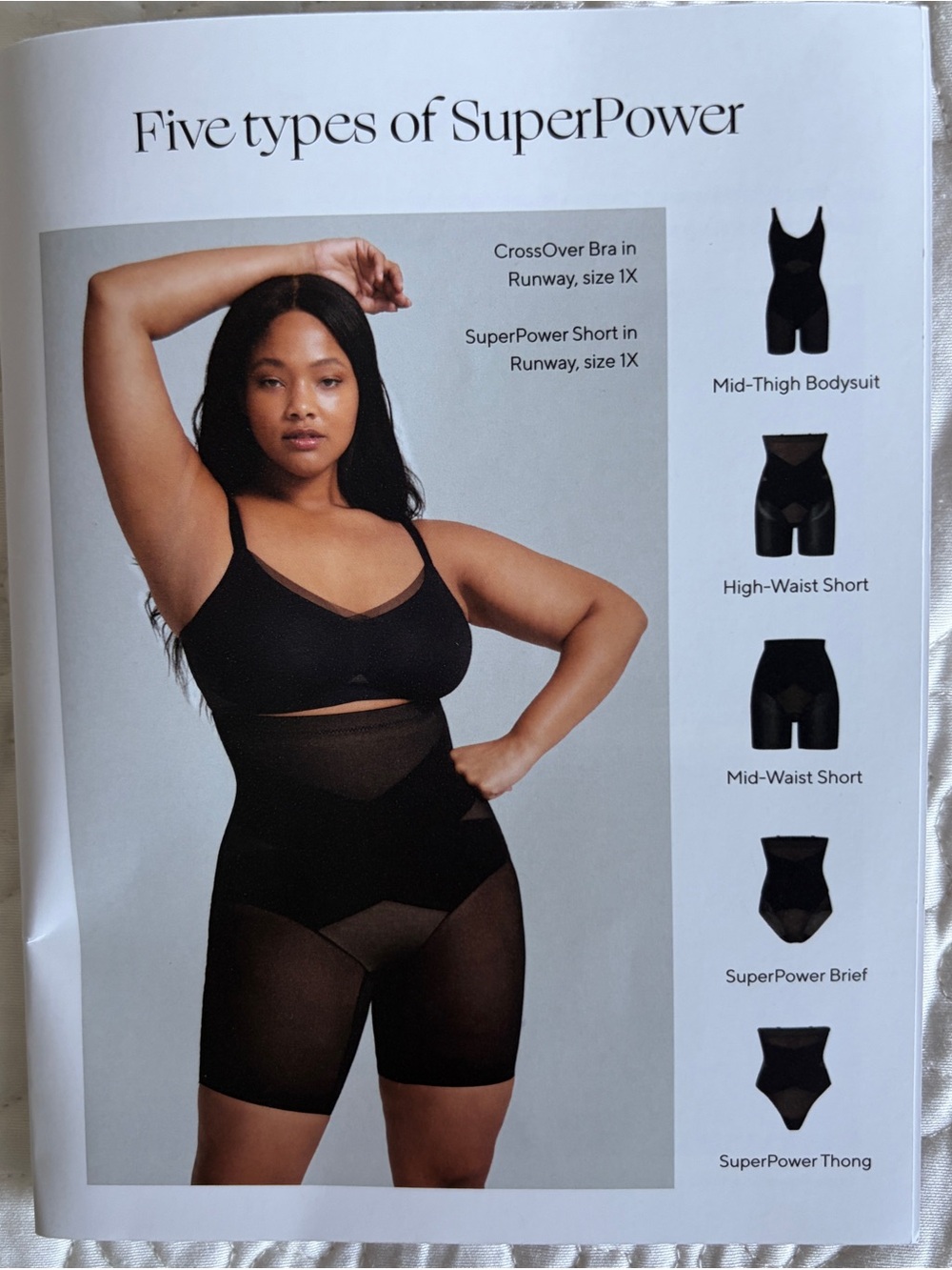Honeylove SuperPower High-Waist Short - Black